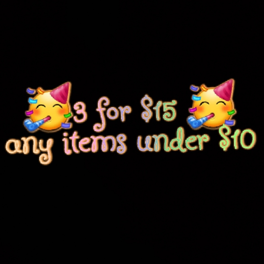 3 for $15